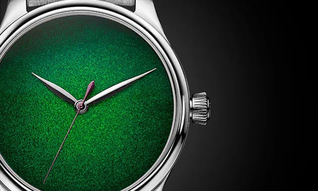 H.Moser & Cie Green Dial Endeavor Watch